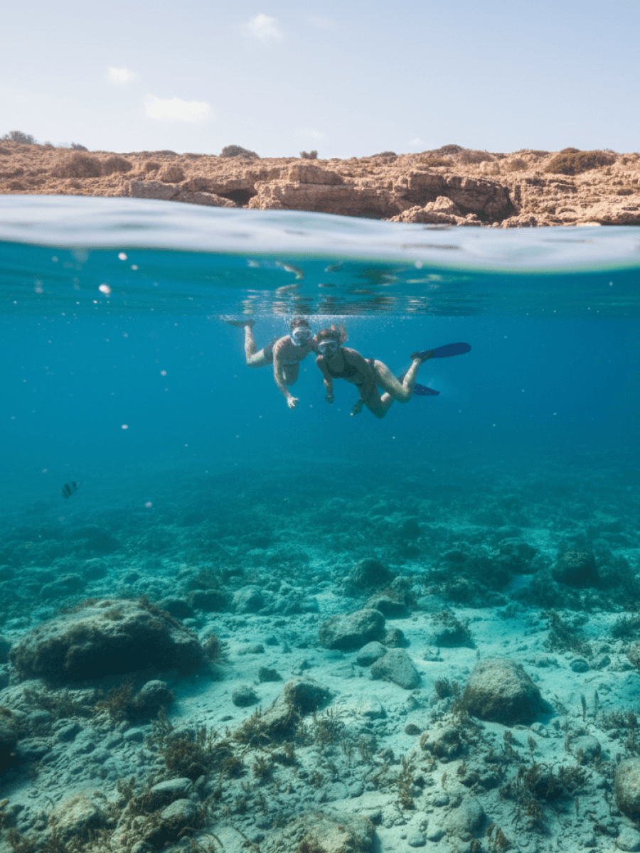 Snorkeling Cove Visit